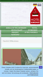 Mobile Screenshot of hotel-simonis-koblenz.de